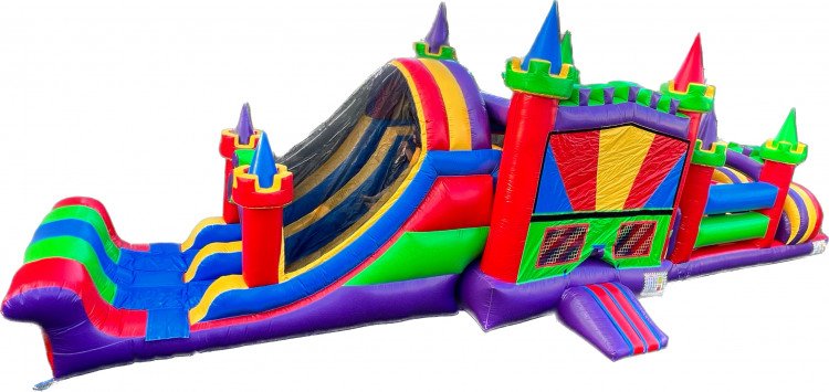 49 FT BOUNCE HOUSE COMBO/OBSTACLE COURSE (NEW)